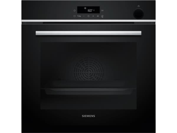 Siemens iQ300 HR532GBS3, Medium, Elektrisk ovn, 71 l, 3600 W, 71 l, 30 - 275 °C Rustfritt stål