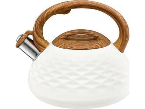 Dajar vannkoker med fløyte AMBITION GOLF, rustfritt stål, også egnet for induksjonskomfyr, 2,3 L | Levere