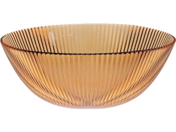 Home Styling Collection Prążkowana miska AMBER, Ø 21 cm
