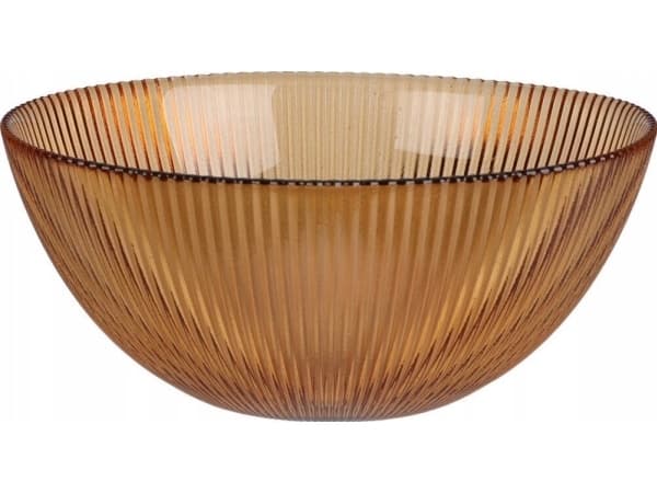Home Styling Collection Prążkowana miska AMBER, Ø 15 cm