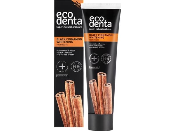 ECODENTA Black Cinnamon Whitening Toothpaste 100 ml