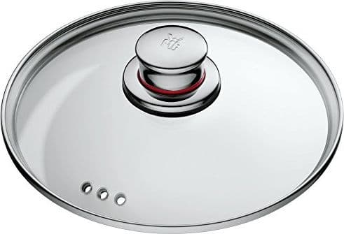 WMF 07.7816.6380, Rund, Rostfritt Stål, Transparent, Glas, 130 °C, WMF Atelier (Peter Ramminger), 16 cm
