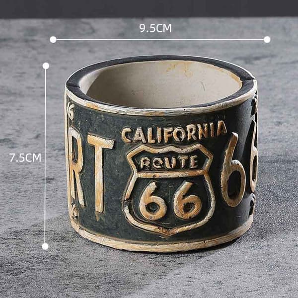 RETRO ASKBAK CALIFORNIA ROUTE 66 OLDSCHOOL