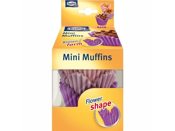 Mini Muffinsformar Flower Shape 45-p 20st DFP