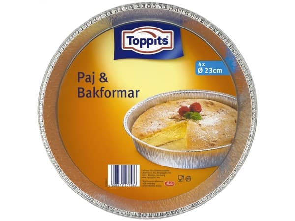 Paj & Bakform 23cm biff 22stk DFP