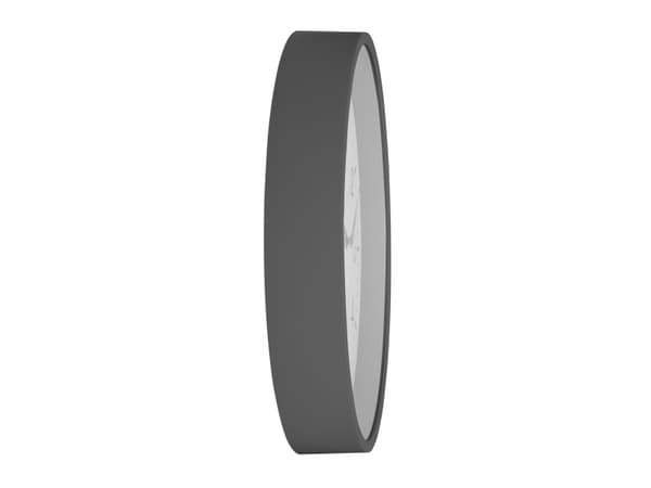 TFA-Dostmann 60.3550.10, Vegg, Analoge klokker, Rund, Grå, Plast, Glass