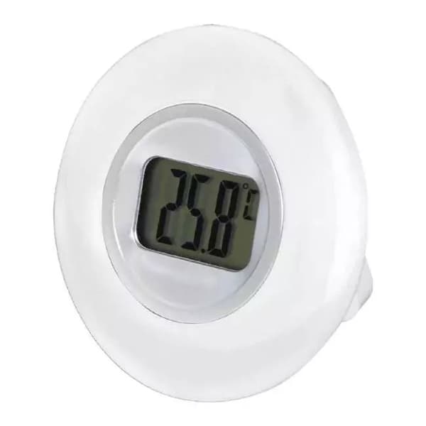 ELEKTRONISK INDVENDIG TERMOMETER. RUND