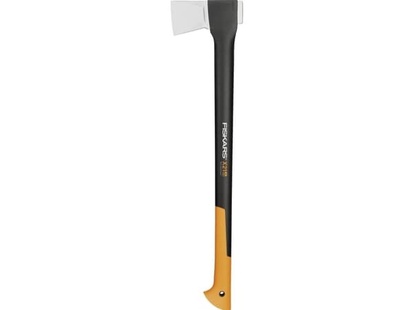 Fiskars 1015642, Yxa, Klyvyxa, Plast, 1 styck, Stål, Svart, Gul