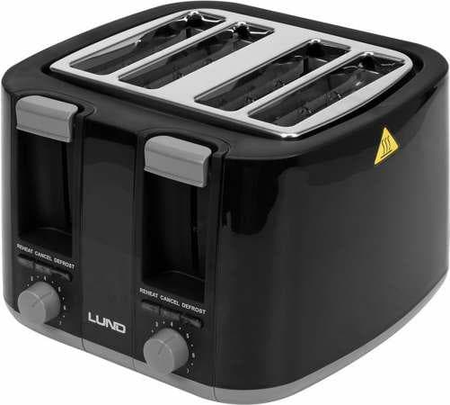 LUND TOASTER 1300-1500W SORT