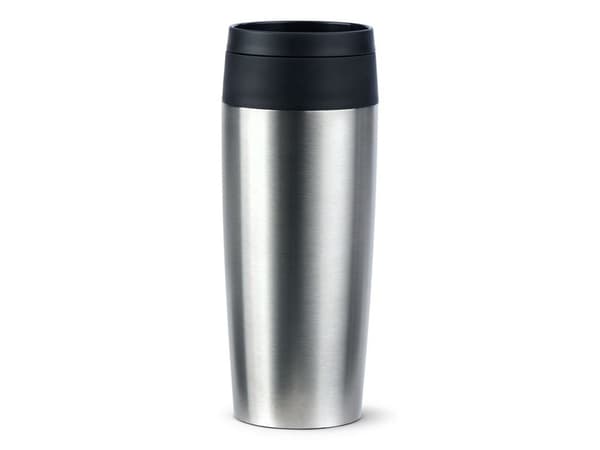 EMSA Travel Mug Classic , Rustfritt stål, Rustfritt stål, Polypropylen (PP), 36 ml, 8,3 cm, 200 mm