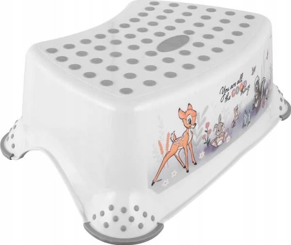 keeeper kids step krakk "tomek Bambi", nordisk hvit med trykk, bæreevne: 80 kg, overflate og føtter - 1 stk (1843151926600)