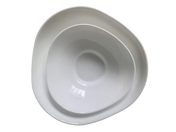 Okko Bowl Heart 20.3Cm White