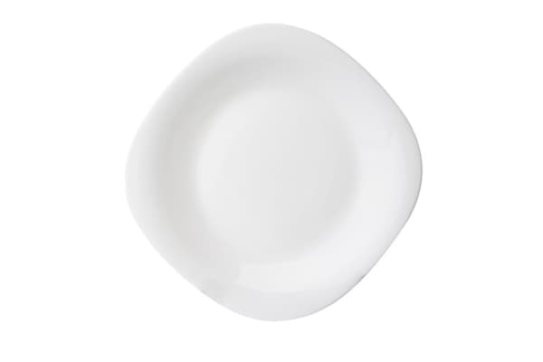 Okko Tallrik Kvadratisk 28Cm Vit