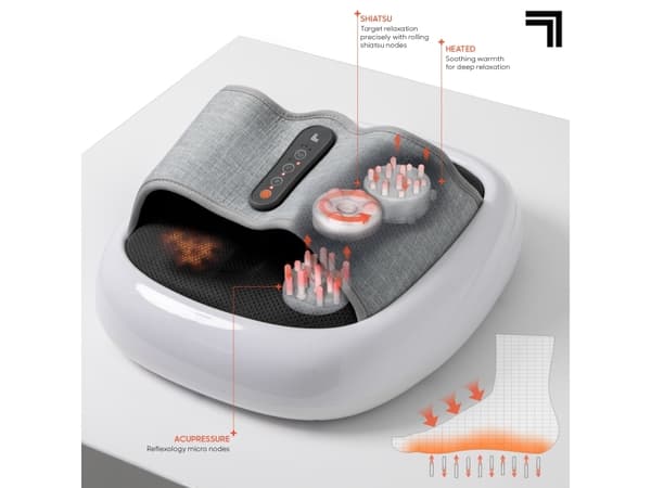 Sharper Image Fotmassasje med shiatsu