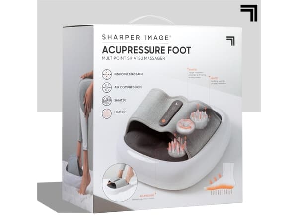 Sharper Image Fotmassasje med shiatsu