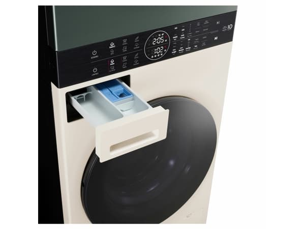 LG WT1210EGF, Frontmatet, Frittstående, Grønn, Hvit, Venstre, Sort, Berøringskontroll