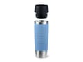 Miniatyrbilde 3 av 5: EMSA Travel Mug Waves Grande, Blå, Rustfritt stål, Silikon, Rustfritt stål, Polypropylen (PP), 500 ml, 8,3 cm, 240 mm