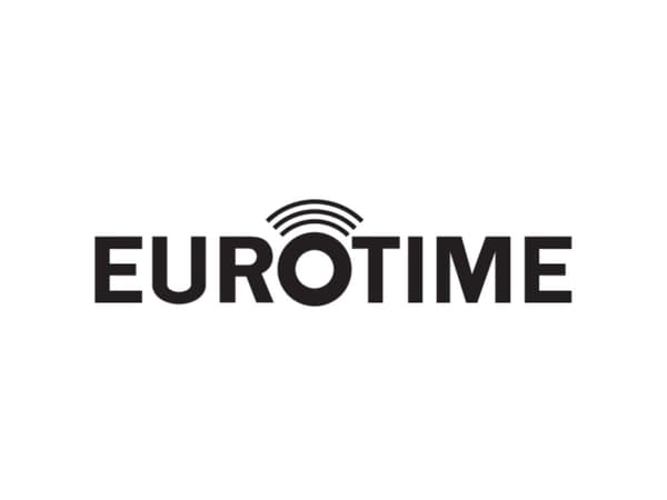 EUROTIME 53820-05 Radio Vægur 30 cm Sort