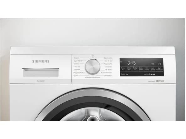 Siemens iQ500 WU14UT28, Edestä täytettävä, 8 kg, B, 71 dB, 1400 RPM, A