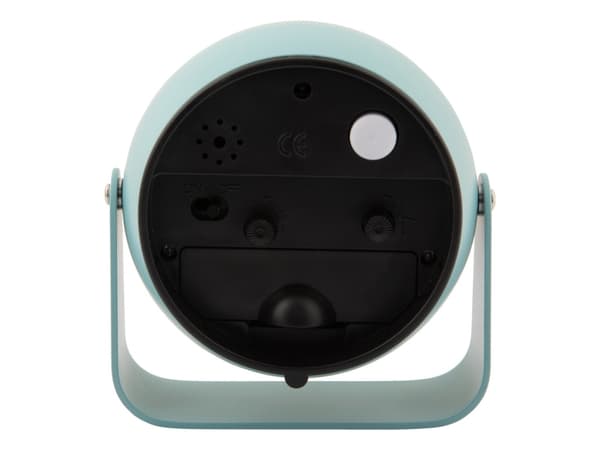 Karlsson KA5972GR, Table, Digital clock, Round, Green, Iron, Battery