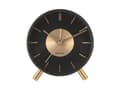 Pikkukuva 2 / 5: Karlsson Gold Disc, Quartz alarm clock, Round, Black, Gold, Indoor, Adult, 12h