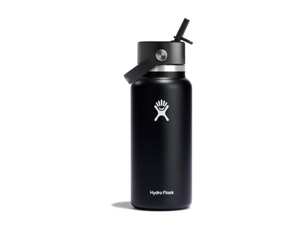 Hydro Flask Hydro Flask Wide Mouth Flex Straw Cap Black 32oz czarny