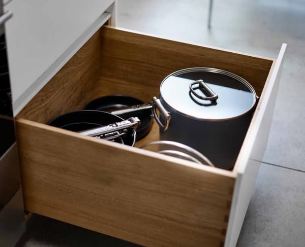 Joseph Joseph Space, Blå, Keramiska, Elektrisk, gas, halogen, Induktion, Gjuten aluminium, Rostfritt stål, Glas, Keramiska