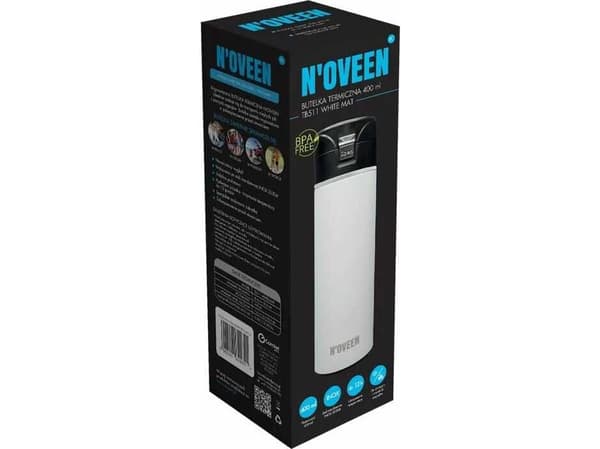Noveen lämpöpullo NOVEEN TB511 Valkoinen matto 400 ml