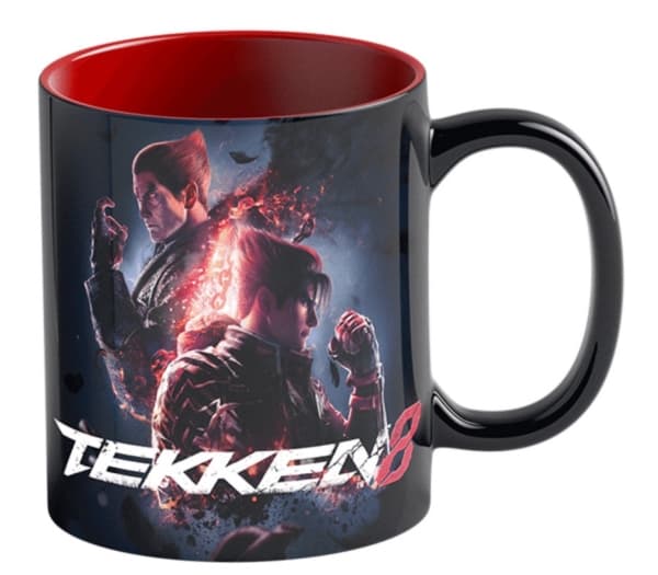 Cenega Tekken 8, Single/enkelt, 0,45 l, Sort, Keramisk, Krus, Universell