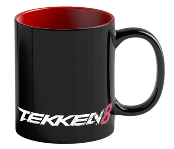 Cenega Tekken 8, Single/enkelt, 0,45 l, Sort, Keramisk, Krus, Universell