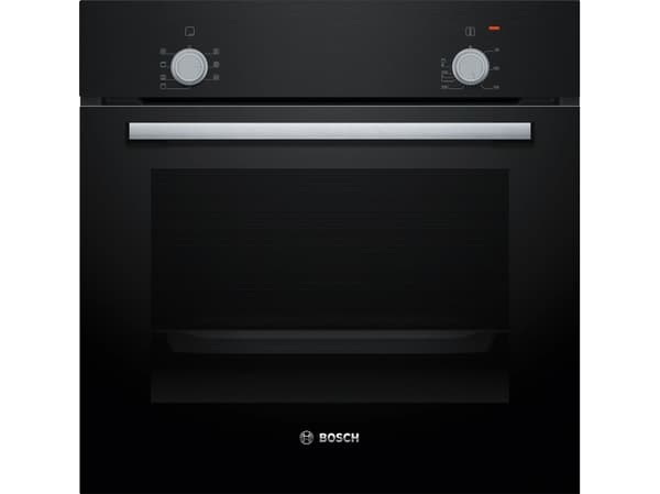 Bosch Serie | 2 HBF010BA0 - Ovn - innebygd - fordypning - bredde: 56 cm - dybde: 55 cm - høyde: 57.5 cm - Klasse A - svart