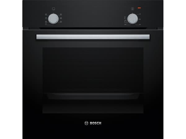 Bosch Serie | 2 HBF010BA0 - Ovn - innebygd - fordypning - bredde: 56 cm - dybde: 55 cm - høyde: 57.5 cm - Klasse A - svart
