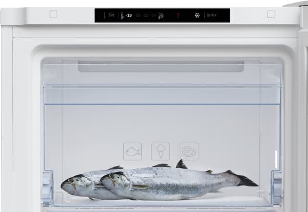 Beko RFNM200T40WN, 177 L, 10 kg/24h, SN-T, jäätymätön järjestelmä, E, valkoinen