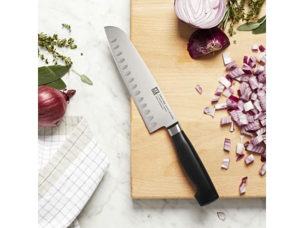 ZWILLING Santoku, Santoku-kniv, 18 cm, Stål, 1 stykker