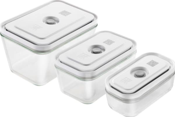 ZWILLING Fresh & Save - Vacuum food storage container set - lukkbar - grå