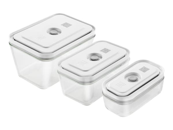 ZWILLING Fresh & Save - Vacuum food storage container set - lukkbar - grå