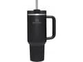 Miniatyrbilde 5 av 5: Stanley Quencher H2.0? FlowState Tumbler 1.2L, Sort, Rustfritt stål, 7 timer, 11 timer, 1200 ml, 100 mm