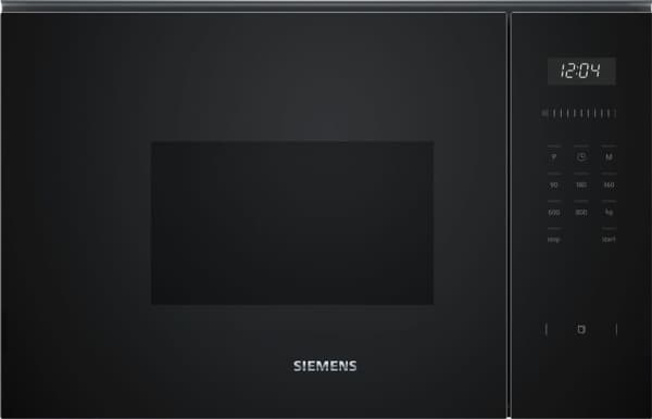 Siemens iQ500 BF525LMB1 - Mikroaaltouuni - sisäänrakennettu - 20 litraa - 800 W - musta