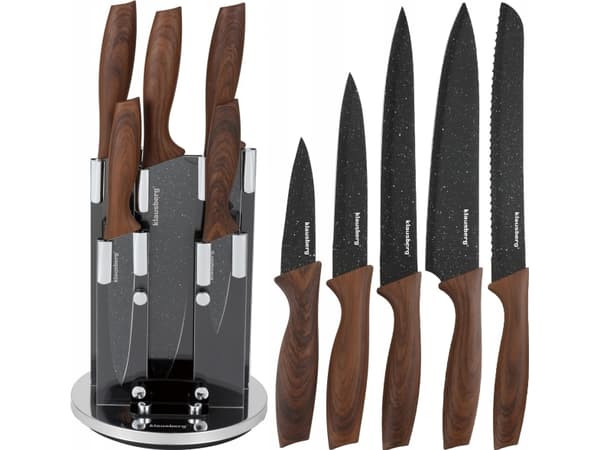 Klausberg 5 KJØKKENKNIV I STATIV KLAUSBERG KB-7615