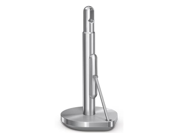 simplehuman KT1203, Bordsmonterad pappershanddukshållare, Borstat stål, Rostfritt stål, 1 styck, 203 mm, 178 mm