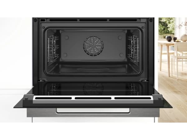 Bosch Serie 8 CSG7361B1, Keskikokoinen, 47 L, 30 - 250 °C, Musta, Kosketus, 1,5 m