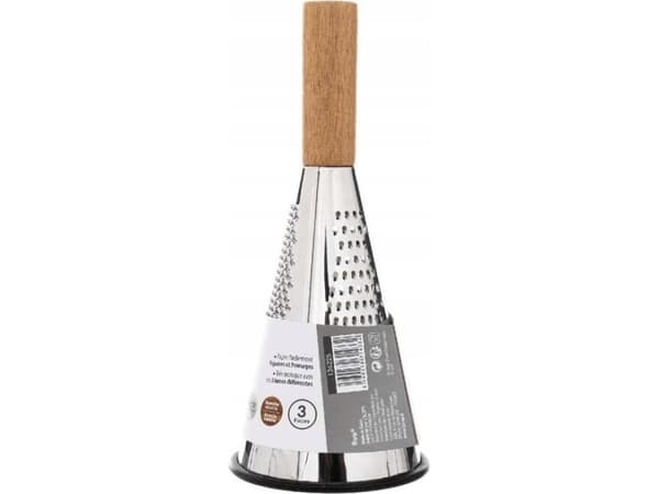 Secret de Gourmet konisk rivjern, 3 typer blader, rustfritt stål