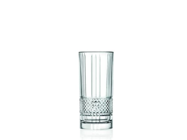 Crystal glasses RCR BRILLANTE, 6 pcs., 370 ml