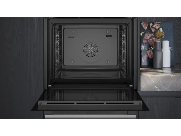 Siemens iQ300 HR532GBS3, Medium, elektrisk ovn, 71 L, 3600 W, 71 L, 30 - 275 °C