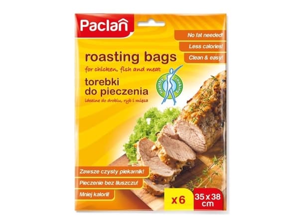 Paclan Baking Bags 0,35X038m 6Pcs With Clips Bo