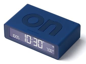 LEXON Flip Mini, Digital vekkerklokke, Rektangel, Mørkeblå, Innendørs, 1 stykker, Soverom, Bord, Hjemme kontor