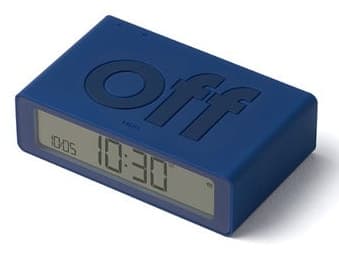 LEXON Flip Mini, Digital vekkerklokke, Rektangel, Mørkeblå, Innendørs, 1 stykker, Soverom, Bord, Hjemme kontor