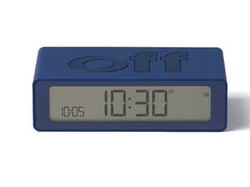 LEXON Flip Mini, Digital vekkerklokke, Rektangel, Mørkeblå, Innendørs, 1 stykker, Soverom, Bord, Hjemme kontor