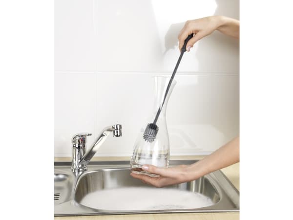 Wenko Silikon kjøkkenbørste for kopper og glass, 38 cm, WENKO
