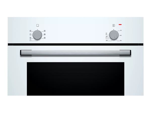 Bosch Oven | HBF010BV1S | 66 L | Electric | Manual | Control knob | Height 59.5 cm | Width 59.4 cm | White